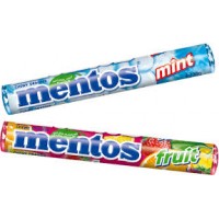 Mentos Chewy  Fruit + Peppermint Combo ( x 1 each )(14p x 20